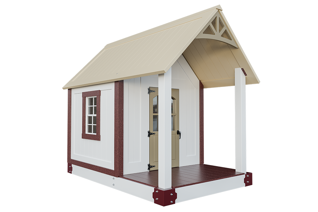 5'x8' Churchill Playhouse w/ door and two windows