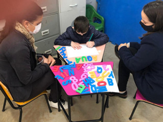 Acadêmicas de Pedagogia realizam estágio de apoio pedagógico