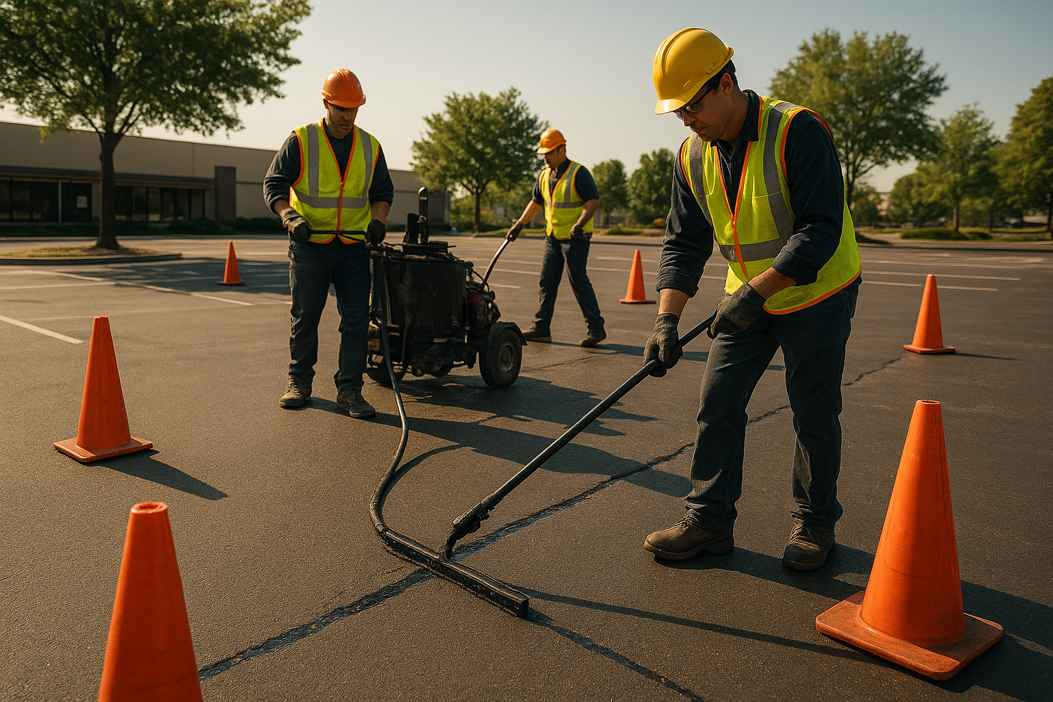 Asphalt Crack Sealing Virginia: Costs, Process & Tips