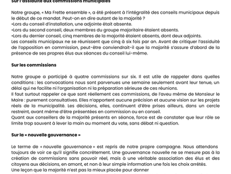 Mise au point