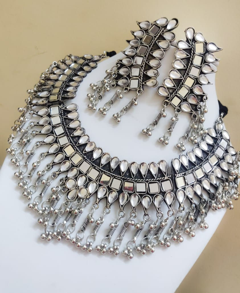 Thumbnail: Fancy Necklace Set (SA35S) 