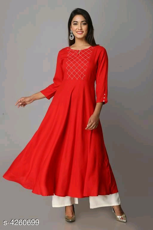 Thumbnail: Trendy Petite Women Kurta Sets (PR76) 