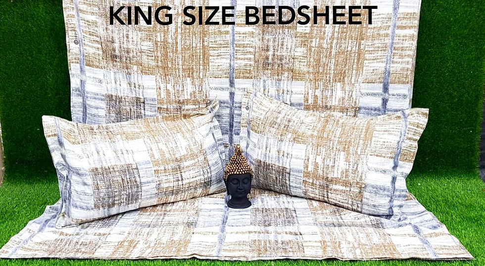 Thumbnail: DOUBLE BED BEDSHEETS (GH55S) 