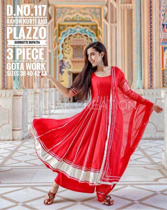 Kurti Palazzo Set (DP55S)