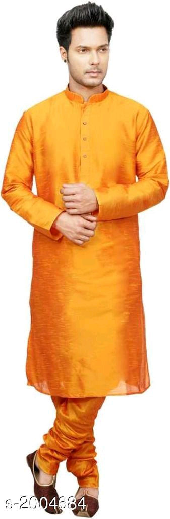 Thumbnail: Men's Ethnic Solid Kurta Set (PR63F) 