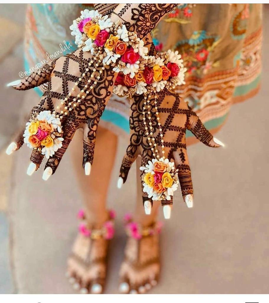 Floral Jwellery for Hands (AN42S)