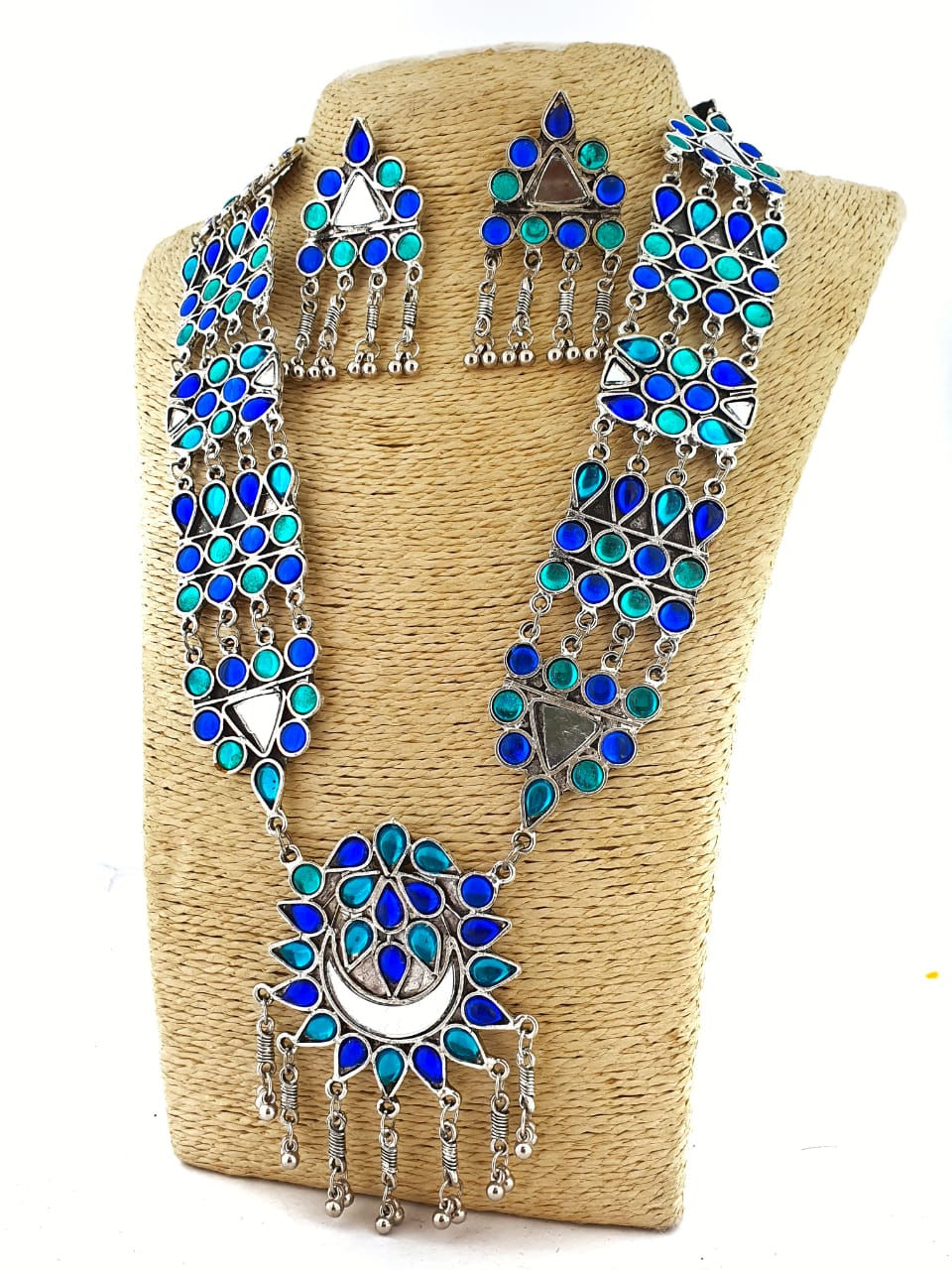 Thumbnail: Fancy Necklace Set (SA35S) 