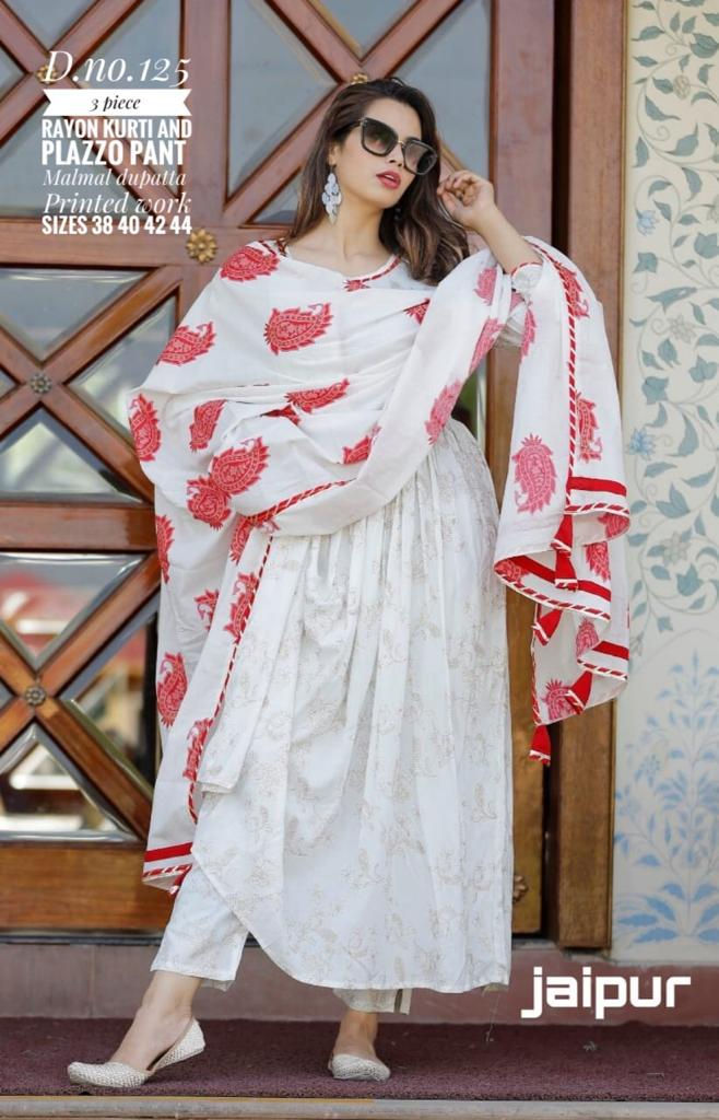 Rayon Kurti Set (DP5S)