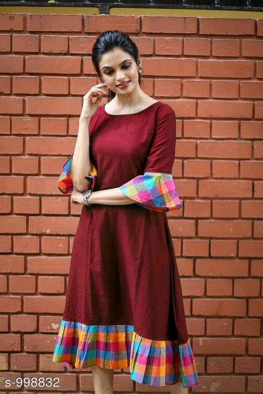 Thumbnail:   Drishya Khadi Cotton Dress (PR45F) 