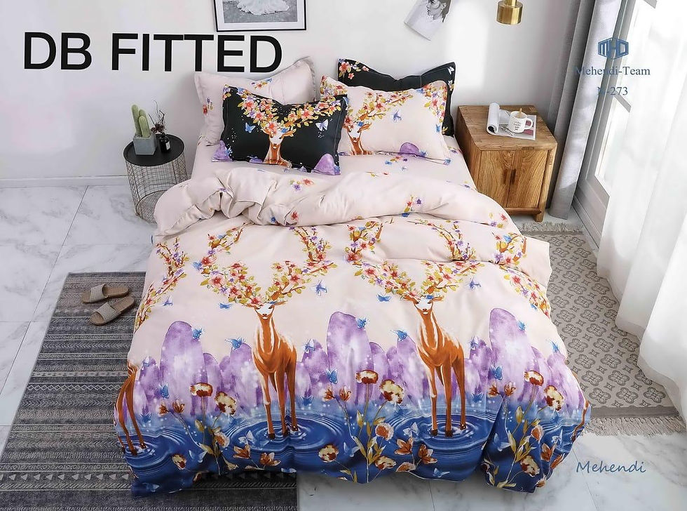 Thumbnail: BOOKFOLD FITTED BEDSHEET (GH75S) 