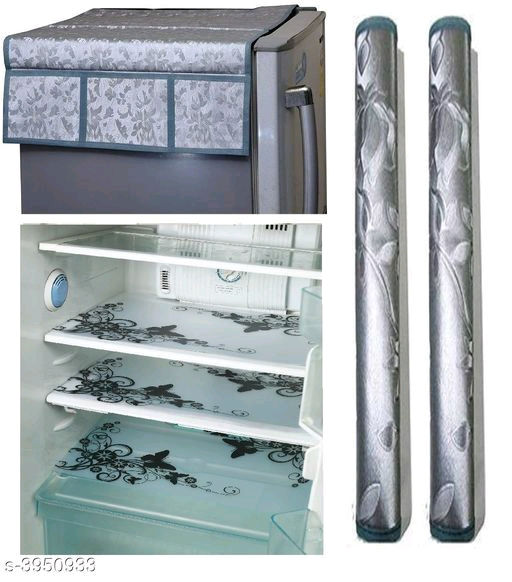 Thumbnail: Trendy Polyester Fridge Covers Set (PR23F) 