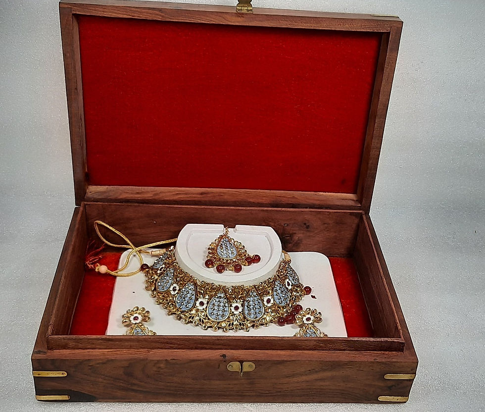 Thumbnail: Handmade Wooden Box (GH7F) 