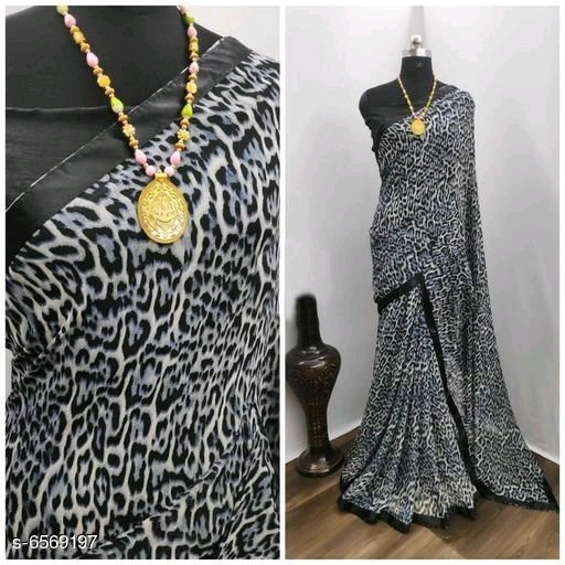 Thumbnail:   Stylish Fancy Printed Saree (PR685F) 