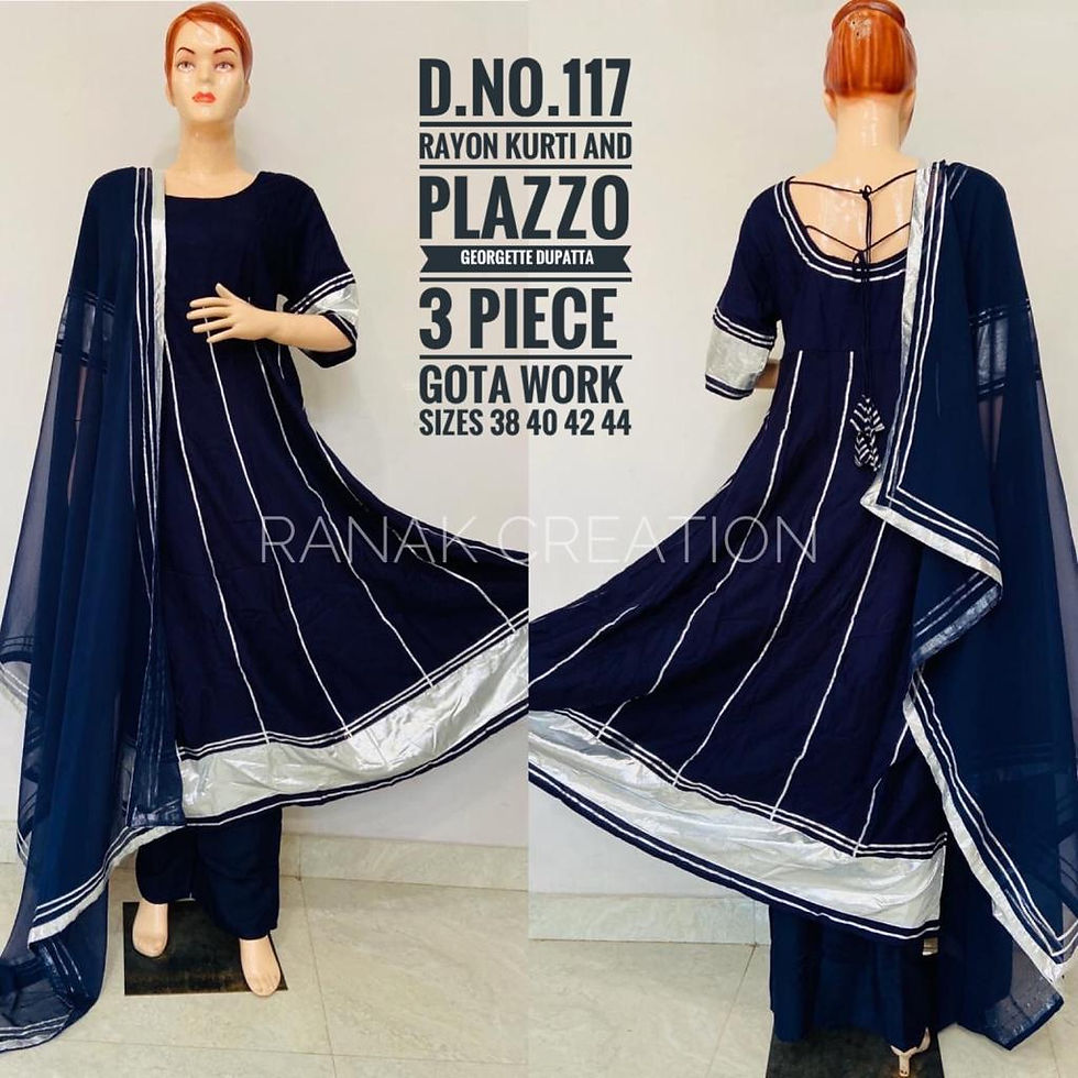 Thumbnail: Kurti Palazzo Set (DP55S) 