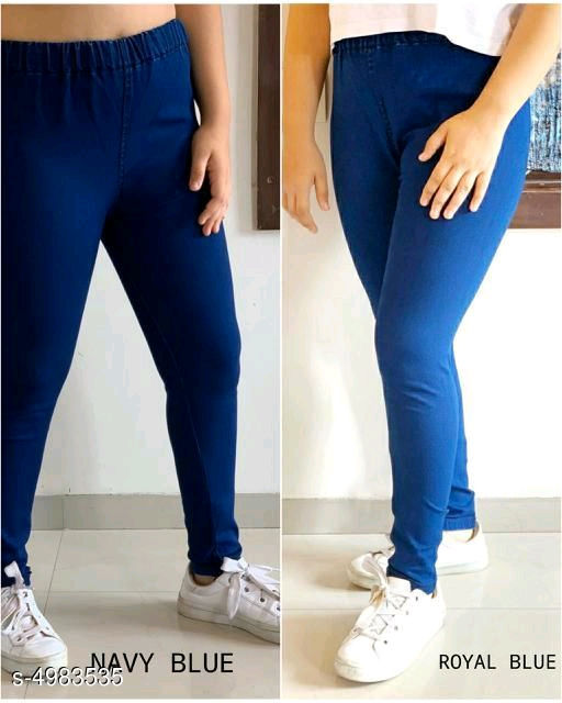 Thumbnail: Stylish Designer Women's Jeggings Combo(PR76) 