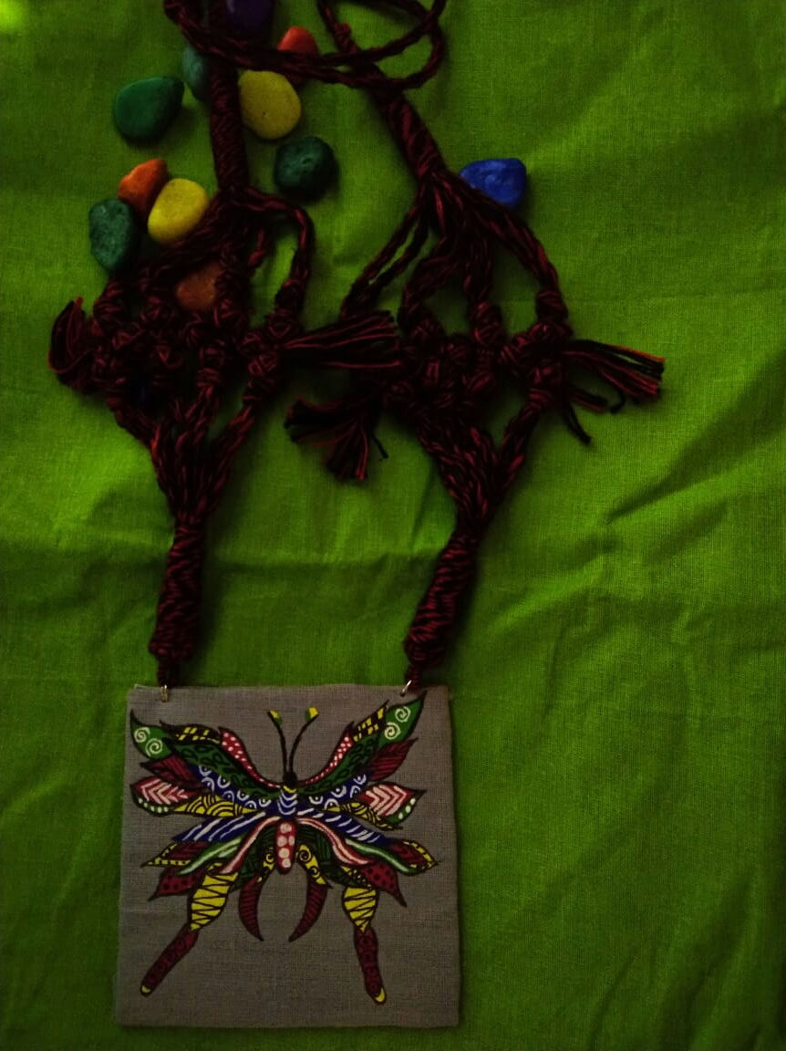 Handmade Fancy Necklace by local artisans(RAK45)