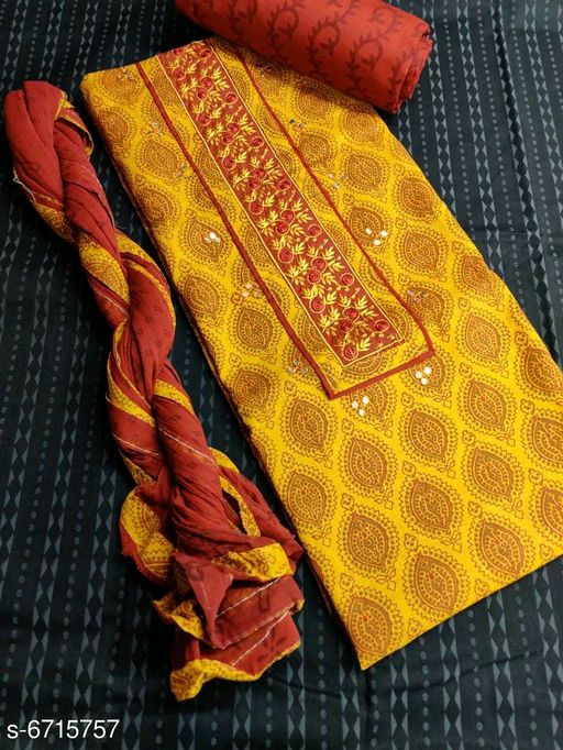 Thumbnail: Jivika Alluring  Dress Material (PR73F) 