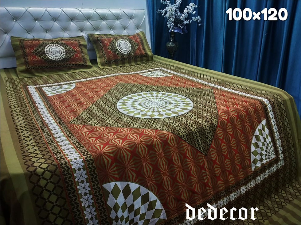 Thumbnail: King Size Double Bedsheets (GH74S) 