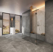 Finish Off A Seamless Shower Design With The Bellagio Hinge