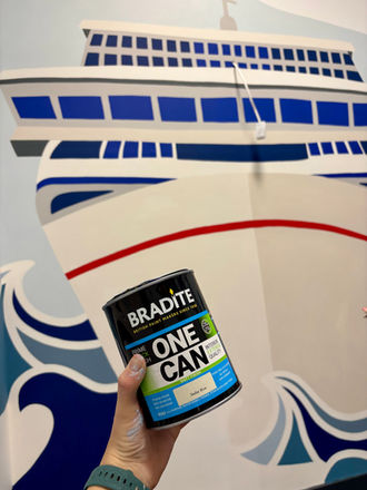 Bradite Makes A Splash In 2 Sisters Marine Mural