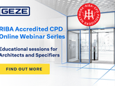GEZE Launches RIBA-Accredited CPD Webinar Series