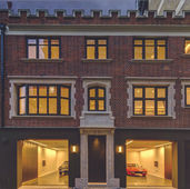 Twin Rundum Original Doors Complete Contemporary Mayfair ‘Castle’ Renovation