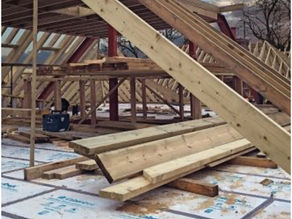 CaberDek Weatherproof Flooring With Protective Film