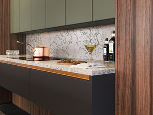 The Height Of Luxury With Keller’s Marbling Moods Kitchen