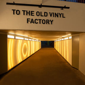 Recording Community History: Backlit HIMACS Clads The ‘Sounds of Hayes’ Underpass