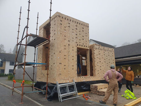 West Fraser's SterlingOSB Zero Is Key In Modular Green Build On Isle Of Skye