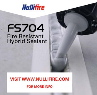 Nullifire Launches FS704: A New High-Performance Fire Resistant Hybrid Sealant