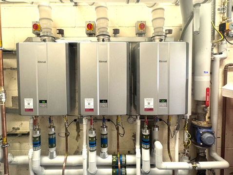 Rinnai - Bruce Towers Top Marks On School Refit During Half Term