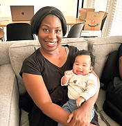 Shon with Grandbaby Nova