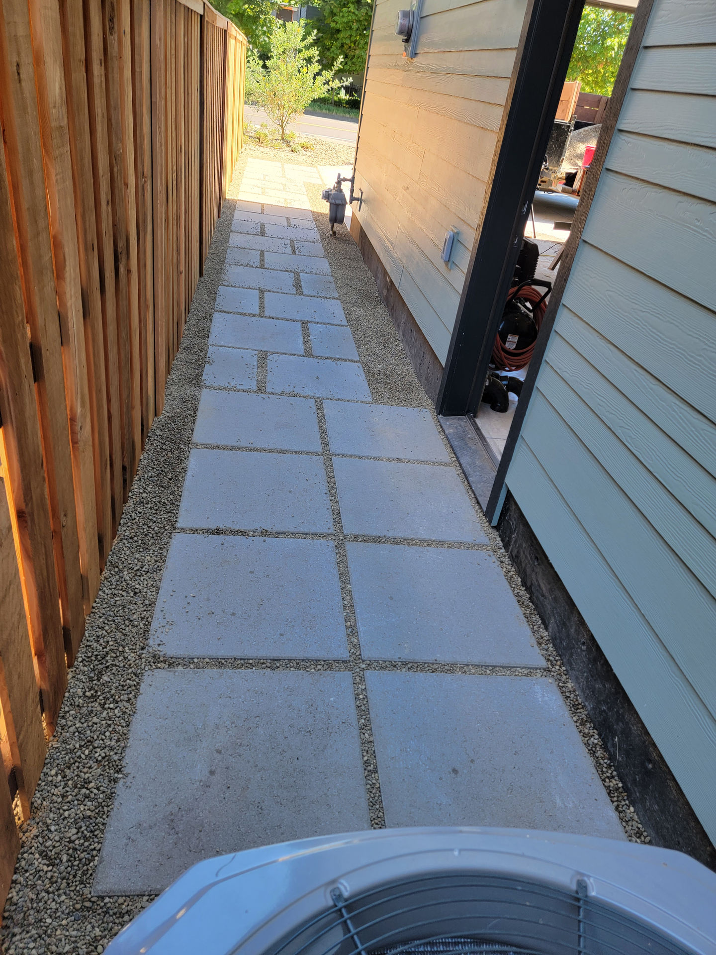 Finished pavers
