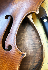 Violin and instrument repair, luthier services, crack and corner repairs