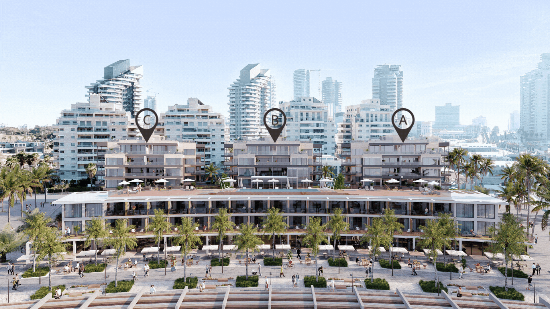 Ashdod Aquamarine Buildings