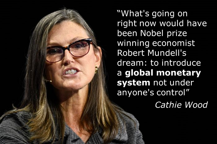 Cathie Wood Crypto Quote