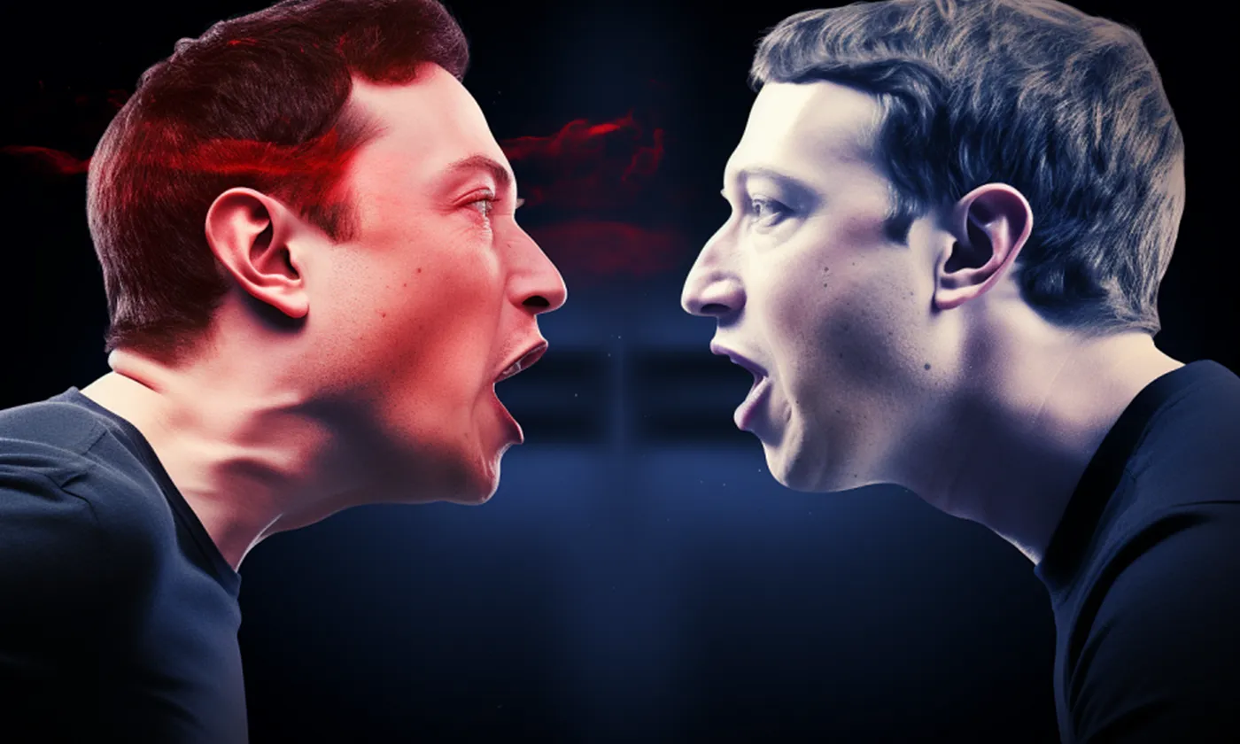 Elon Musk Fighting Mark Zuckerberg