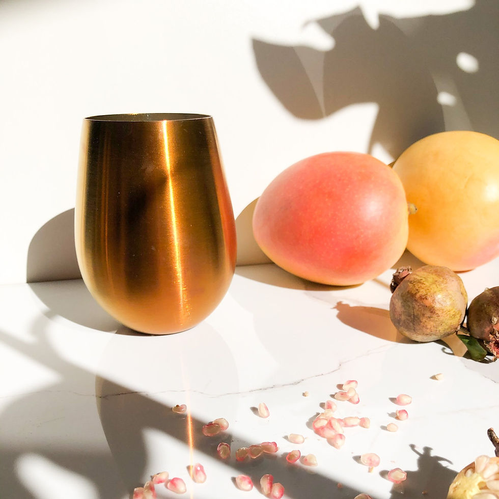 Thumbnail: Stainless Steel Curved Tumbler: Wine Tumbler | Drinkware | Drinking Tumblers