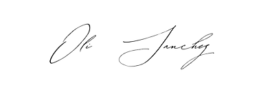 Oli Sanchez Signature