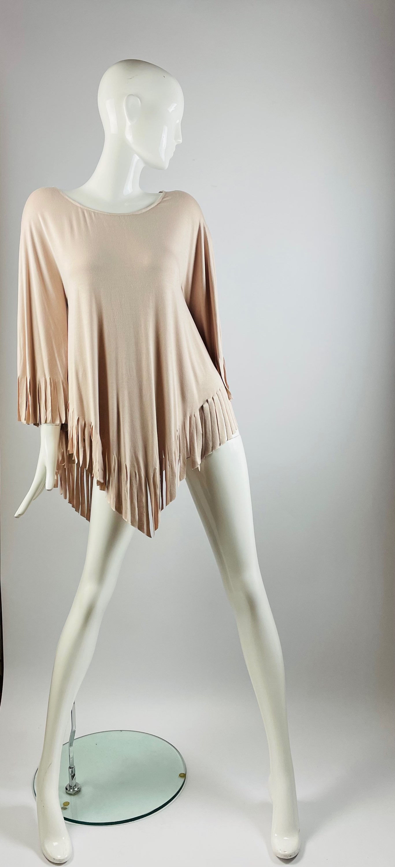 Supersofter Fransenponcho