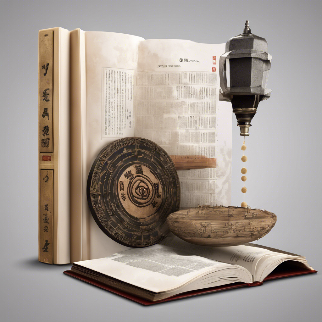 Illustration of I-Ching hexagrams