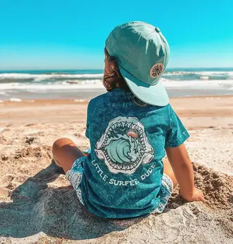 The Little Surfer Dude Designs Illustrations by Loinda Flow