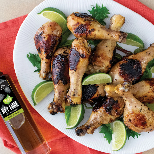 Grilled Key Lime Drumsticks