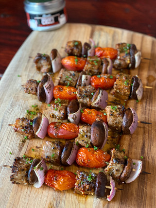 Sweet Smoked Chile Beef Kebab