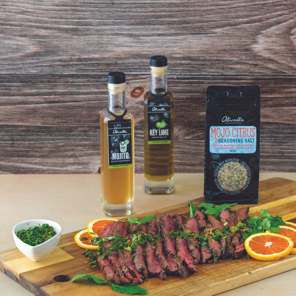 Flank Steak with Mojo Gremolata