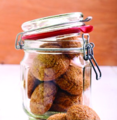 Blood Orange Molasses Cookies