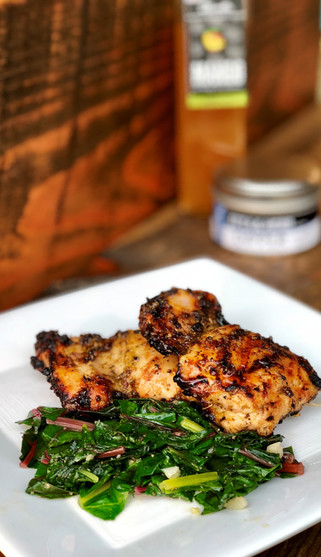 Tropical Mango Chicken Thighs