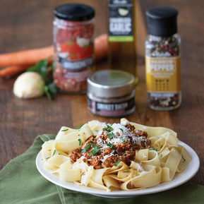 Pappardelle with Bolognese Sauce