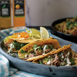 Chili Verde Pork Carnitas
